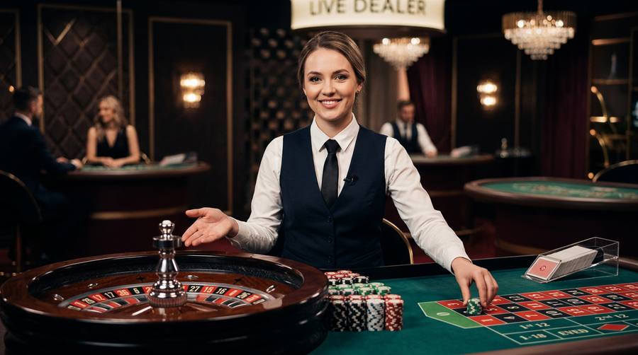 Лайв казино с живым дилером
